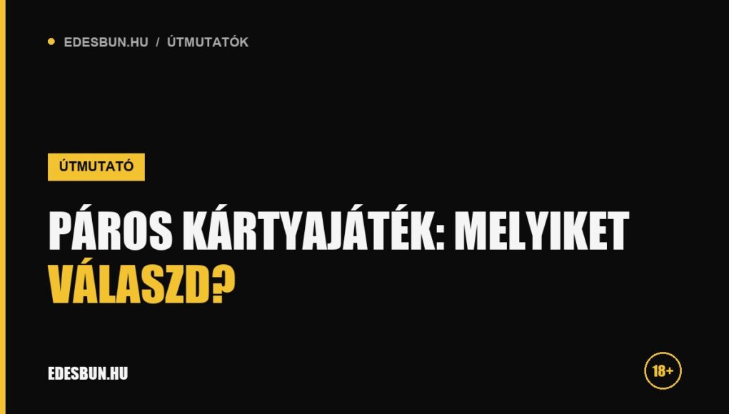 Páros kártyajáték: így válassz az első közös estére